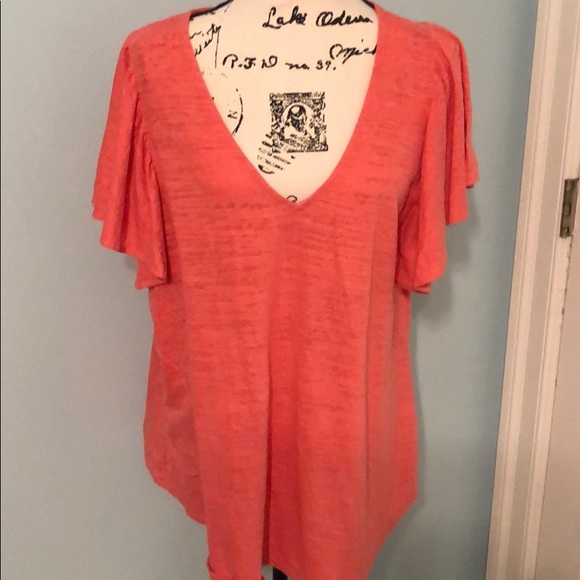 Anthropologie Tops - Anthropologie eri +Ali flutter top, size XL Anthropologie Tops - Anthropologie eri +Ali flutter top, size XL